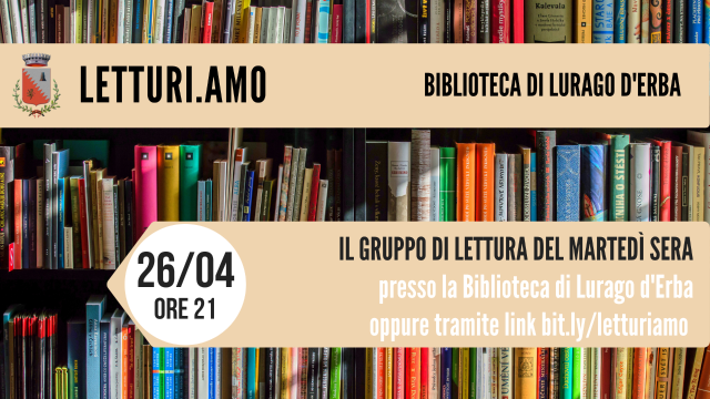 Letturiamo - Il Gruppo di Lettura del martedì sera