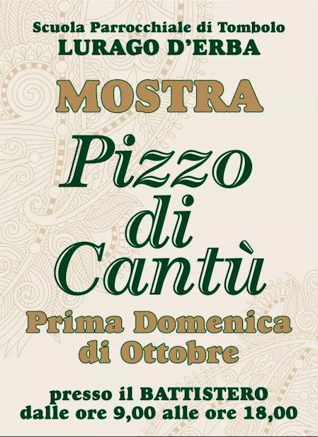 Mostra Pizzo di Cantù